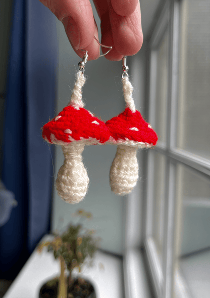 Toadstool Earrings