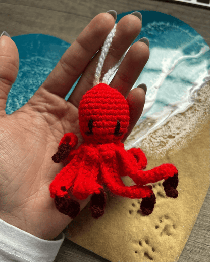 Octopus Keychain