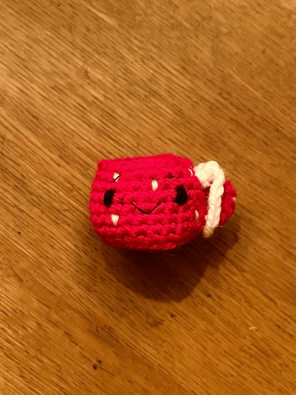 Autumn/Halloween Emoji Coffee Cup Keychains