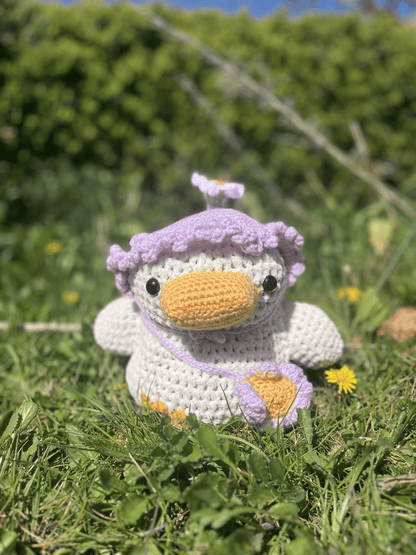 Lavender the Floral Duckling Plush