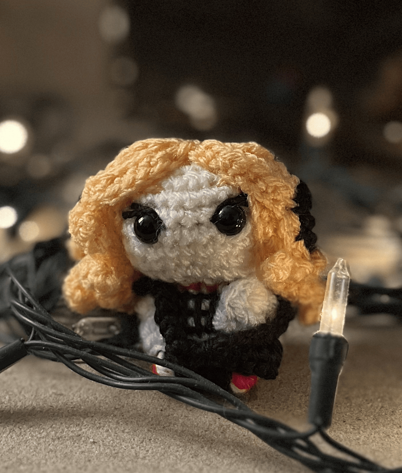 Max Mayfield inspired handmade crochet Stranger Things decoration
