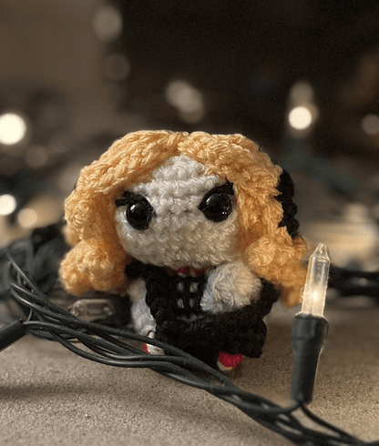 Max Mayfield inspired handmade crochet Stranger Things decoration